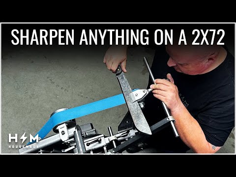 How to: Sharpen Anything on a 2x72 Belt Grinder