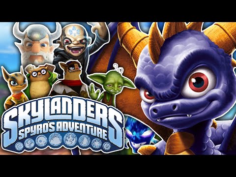 Skylanders Spyro's Adventure The RISE of TOYS TO LIFE