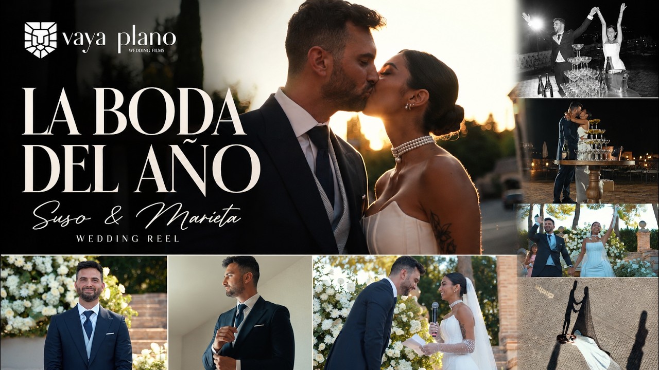 La boda viral de Suso y Marieta en Toledo, filmada por Vaya Plano