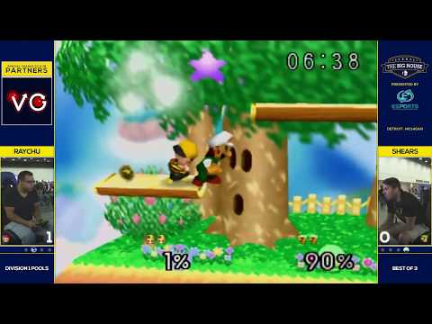 TBH8 - Raychu (Ness) vs. Shears (Luigi) SSB64 Division 1