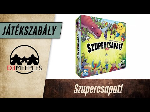 JÁTÉKSZABÁLY: SZUPERCSAPAT - d3meeples