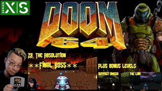 DOOM 64 - Ep9 - The Absolution **FINAL BOSS* - plus Outpost Omega / The Lair secret levels