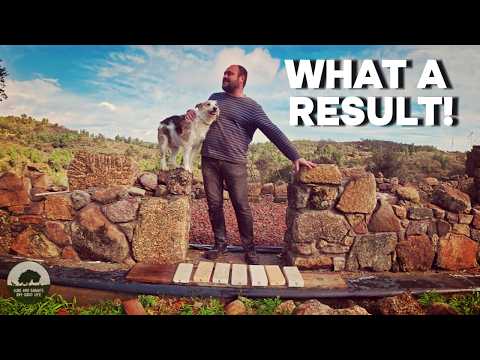 An IMPORTANT Experiment before the storm hit our home - Off Grid in Portugal