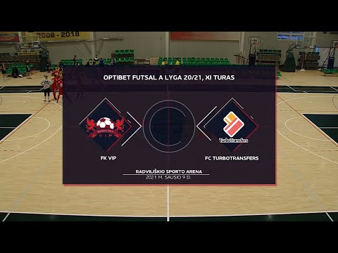Optibet Futsal A Lyga | FK VIP - FC Turbotransfers | Rungtynių Santrauka |