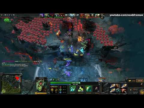 TECHIES BADNESS! 20 Rapiers Megacreeps 200 Min Dota 2 (THROWBACK)
