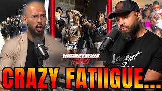 Los Hodgetwins y Andrew Tate tienen tanta fatiga negra que es insondable