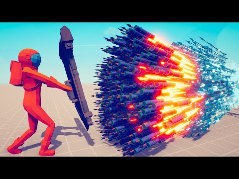 AMONG US MIRROR SHIELD vs EVERY GOD | TABS - Totally Accurate Battle Simulator