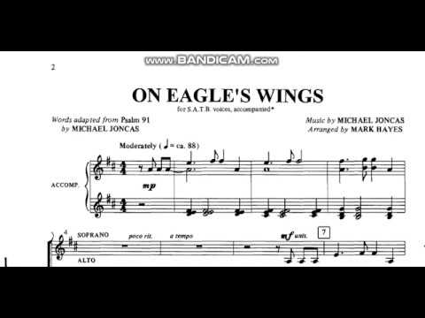 On Eagle's Wings arr. by Mark Hayes | ALTO | No accompaniment | voice guide