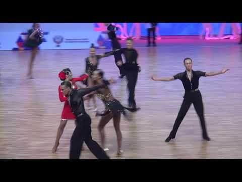 Alexashin Peter - Karakotova Natalia - Jive, WDSF Open Youth Latin 2019
