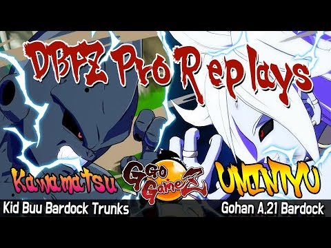 DBFZ kawamatsu vs UMINTYU 【Dragon Ball FighterZ】 Pro replays