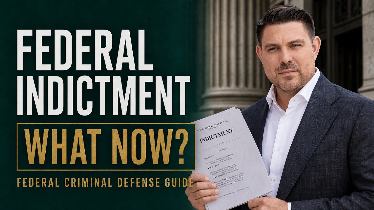 Federal Indictments: Do This First