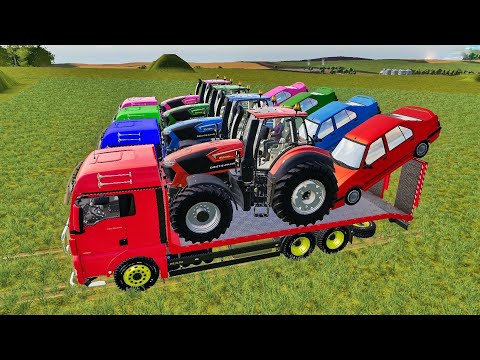Transporting Rigi Trac Tractors With Lizard Truck | Farming Simulator 22