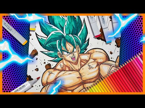 DRAWING - GOKU BLUE | Dragon Ball Super