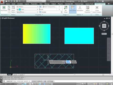 C01008  Solid Fill AutoCAD 2014 Tutorial