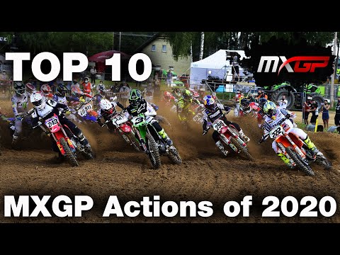 Top 10 MXGP Actions   2020 #MXGP