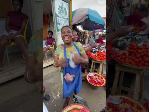 Random act of kindness, This Market Woman’s Joy Will Make Your Day 💚🕊️💯🥹