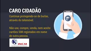 Alerta do INCM sobre burlas com cartões SIM