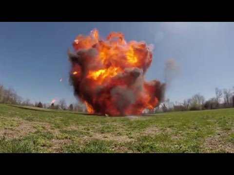 BOOM! See explosions created using household chemicals