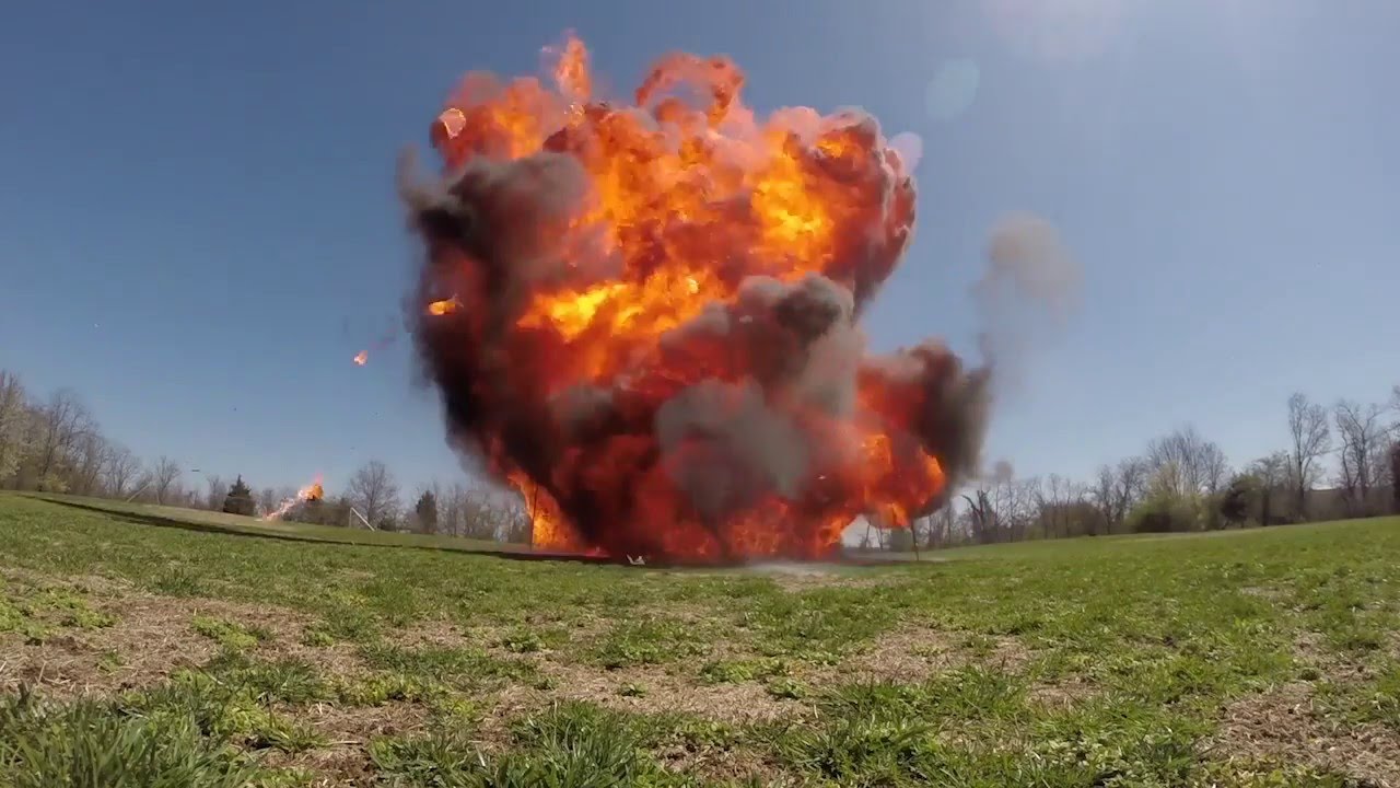BOOM! See explosions created using household chemicals