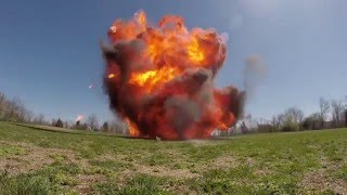 BOOM! See explosions created using household chemicals