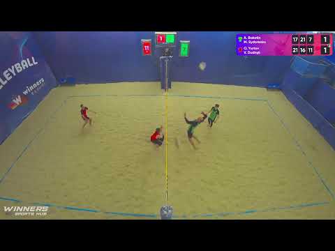 21:35 A. Bakotin / M. Sydorenko - O. Yurtov / V. Dudnyk 22.04.2023 | Winners Beach Volleyball