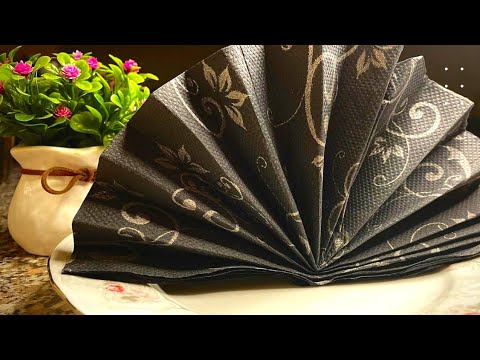🎀 Jednostavno i brzo savijanje salveta | Pocket napkin foling 🎀
