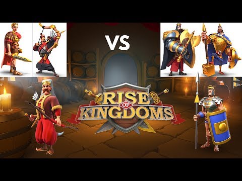 Julius Caesar with YSG vs Richard I and Charles Martel - Part 1 - Rise of Kingdoms