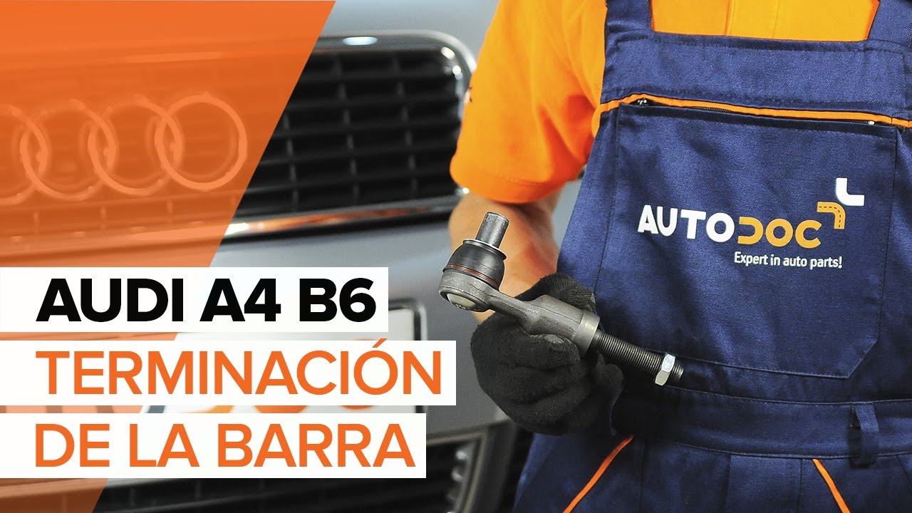 Cómo cambiar: rótula de dirección - Audi A4 B6 | Guía de sustitución