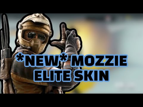 NEW MOZZIE ELITE SKIN REVEAL | Rainbow Six Siege