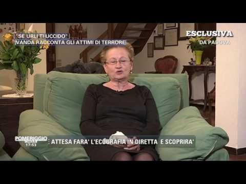 Vanda Pellizzari a #PomeriggioCinque parla dell'aggressione e rapina subita!