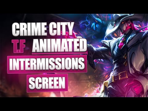 👁️🎞️ CRIME CITY NIGHTMARE TWISTED FATE - ANIMATED INTERMISSIONS SCREENS