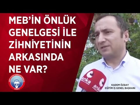 Genel Başkanımız Kadem Özbay sordu: