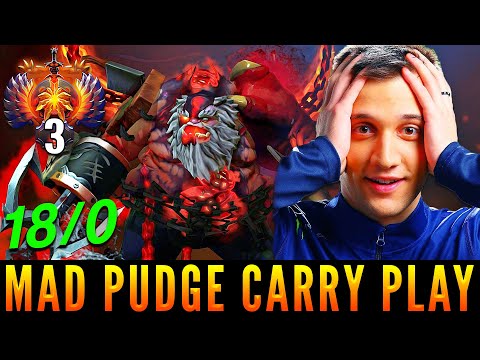 ARTEEZY Is Big Mad PUDGE | TOP 3 MMR God Carry Gameplay | Dota 2