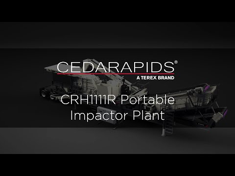 Cedarapids CRH1111R Animation