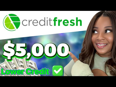 How I Got $5000 Credit Line With Low Credit Score With Credit Fresh?