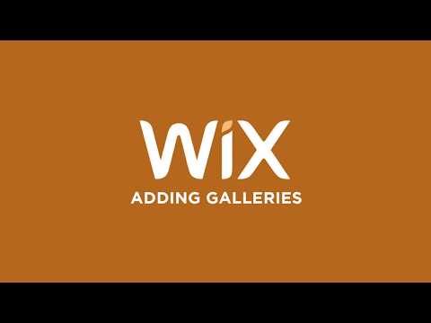 Adding and Customizing Image Gallery on Wix website