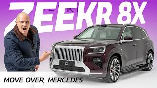 ZEEKR 8X: China's Answer to the X5 Has 885HP and a 5D Home Theater