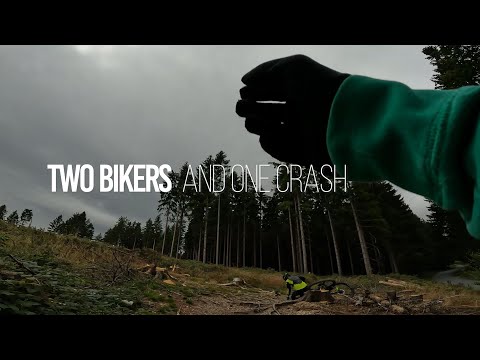 2 Bikers 1 Crash - Flowtrail Feldberg mit meinem Canyon Strive:ON