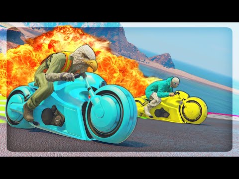 19 MINUTES OF GTA 5 RACING CHAOS