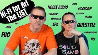 Hi-Fi For Bri #3!  The IEM and DAC/AMP List!!