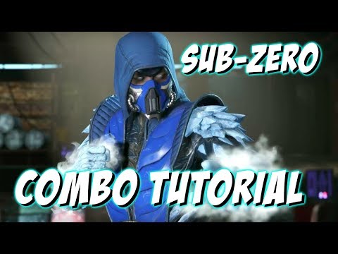 Sub Zero Combo Tutorial (With Inputs and Slow Motion) | Injustice 2