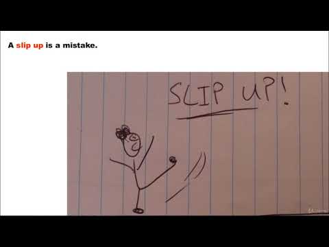 English Phrasal verb for Daily use | Basic Speaking English |  Slip Up