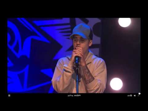 Justin Bieber performing ‘’So Sick" Live at #PurposeInto - 07/12/2015