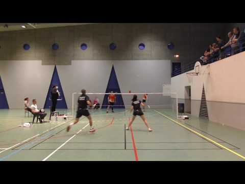 Badminton ICN3 - J3 - BCVC - ASPTT - Double Mixte 1