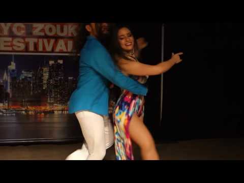 00108 NYCZF2016 Jessica and Ry'El ~ video by Zouk Soul