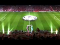 Champions League Anthem Arsenal vs Barcelona 16th February 2011