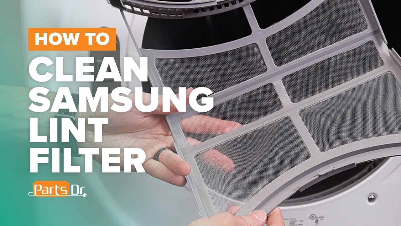 DC6102595A Samsung Dryer Lint Filter Parts Dr