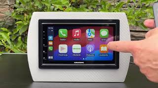 GRUNDIG 2DIN DAB+ / FM autorádio / 6,8" displej / USB / Bluetooth / Apple CarPlay / Android Auto