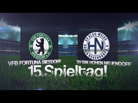 [15.Spieltag/Landesliga St.4] © VFB FORTUNA BIESDORF – SV B.W.HOHEN NEUENDORF