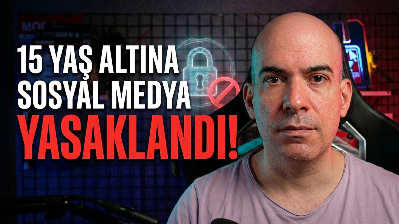 15 Yaş Altına Sosyal Medya Yasağı Geldi!